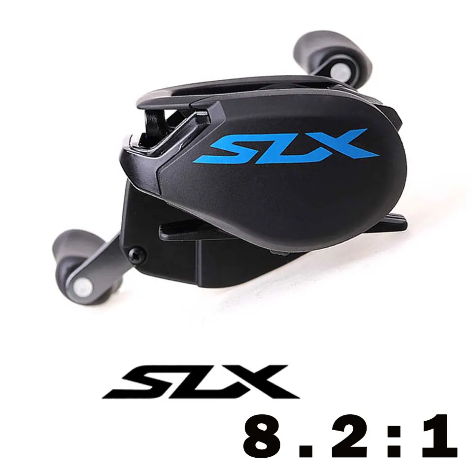 8.2 SHIMANO SLX baitcasing низкопрофильные катушки 3+ 1BB 6,3: 1/7. 2:1/8,2: 1 HAGANE тело центробежная тормозная система сделано в малайзии - Цвет: 8.2
