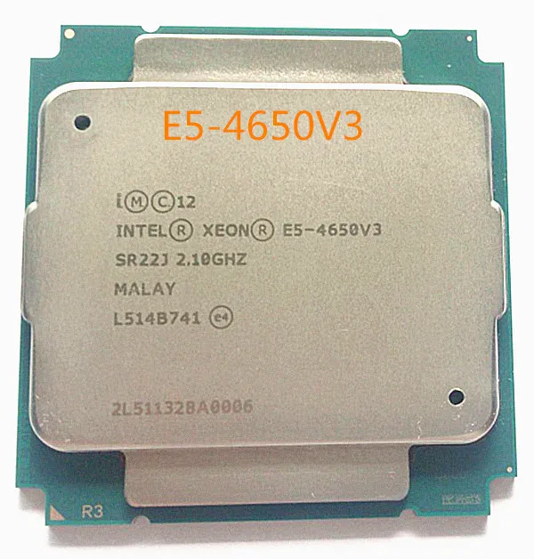 Оригинальная версия Intel Xeon QS E5 4650V3 2 1 ГГц 12 ядер 30 Мб 4650 V3 105 Вт с бесплатной