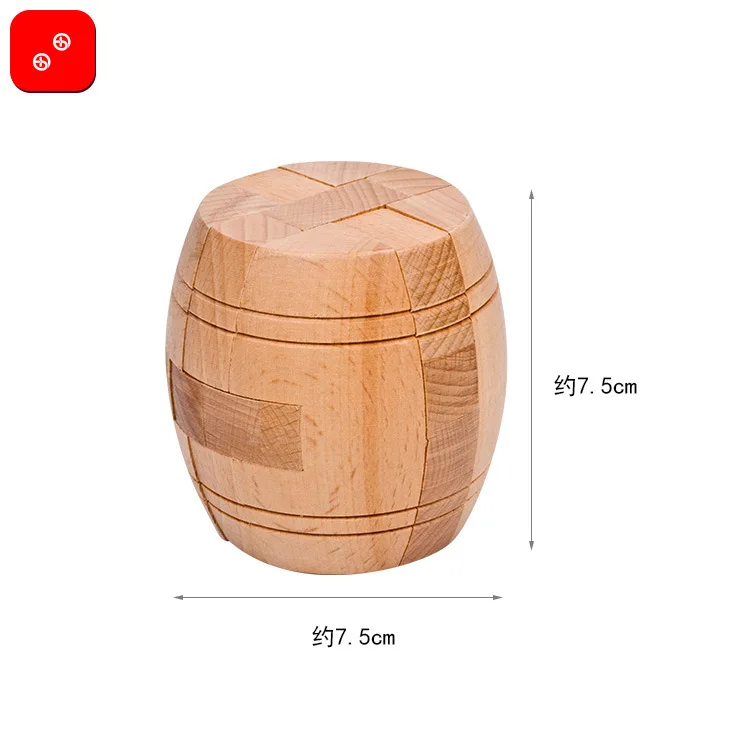 Большая обучающая игрушка барабанный замок из бука 7 5 см | Игрушки и хобби