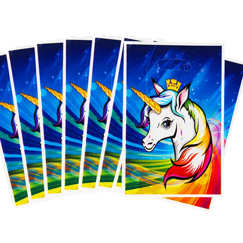 10 шт. мультфильм подарок с Unicorn спальные мешки для малышей на день рождения