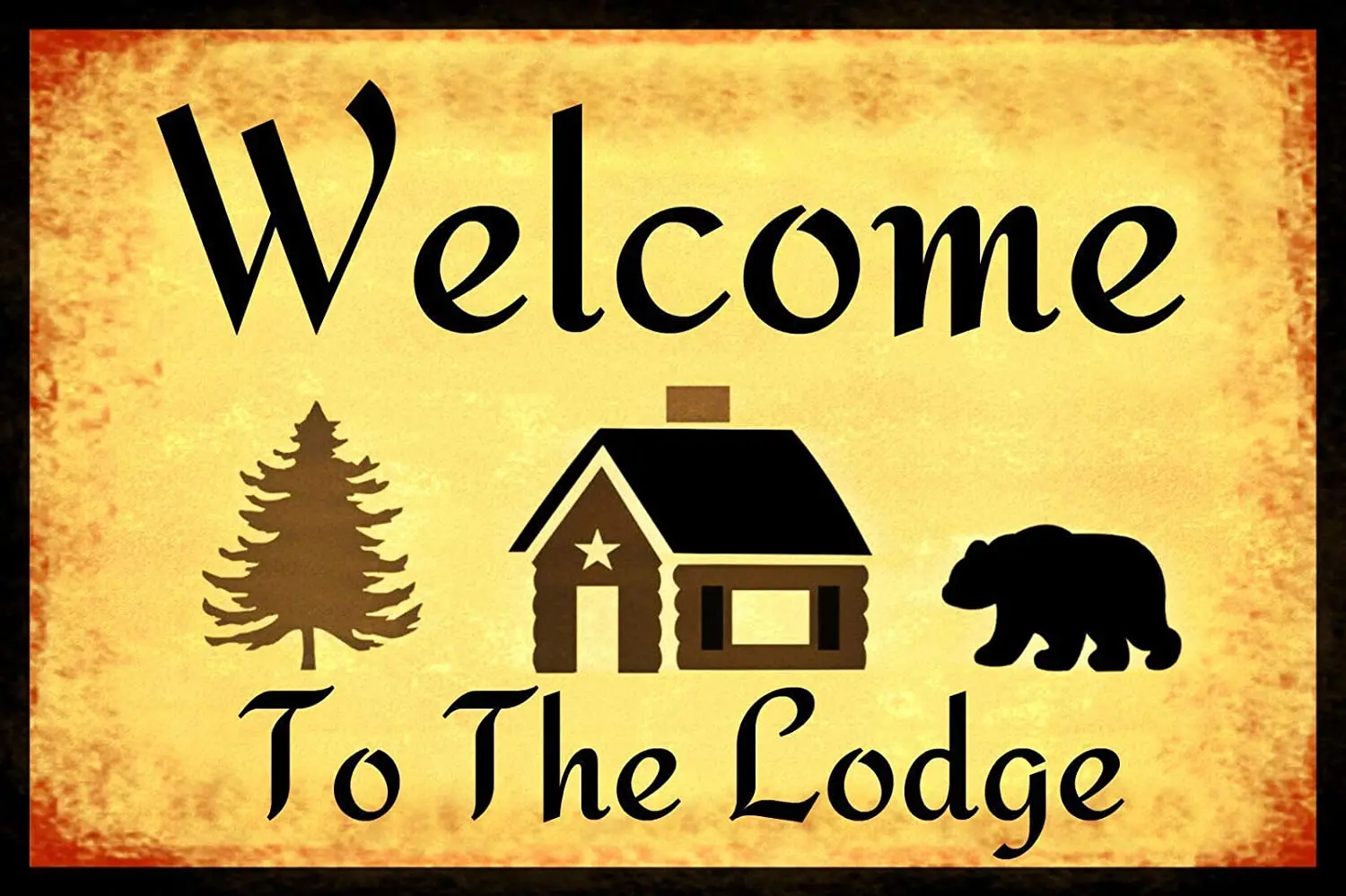 

Warning Sign Safety Sign Danger Tin Sign Welcome to Lodge Sign Metal Signs Warning Signs Funny Safety Signs for House Yard Sign
