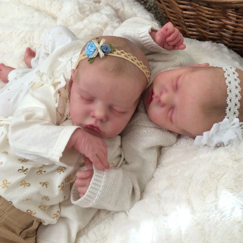 

17 дюймов, сделай сам, пустая Кукла Новорожденный, детали, премиум, младенец, двойной, двойной, Спящий ребенок, незавершенный, сделай сам, пуст...