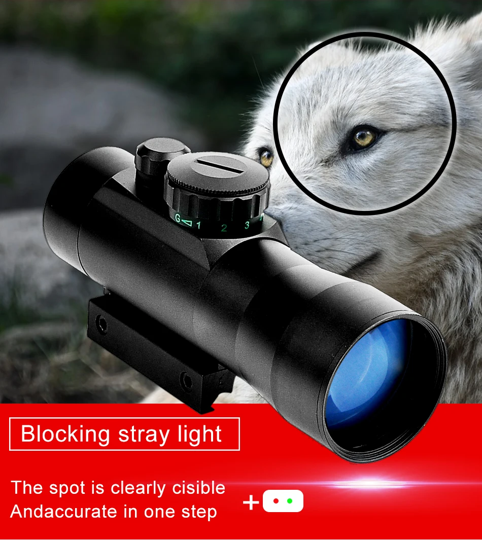 Bestsight 3x44 зеленый красный точечный прицел тактический оптика подходят 11/20 мм рельс прицелы для охоты