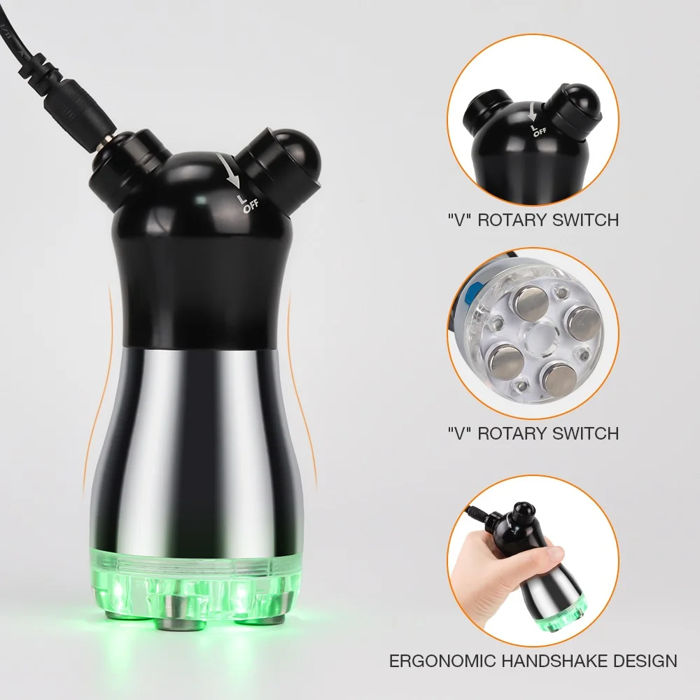 Радиочастотный светодиодный массажер для лица Photon мезотерапия микротоковое