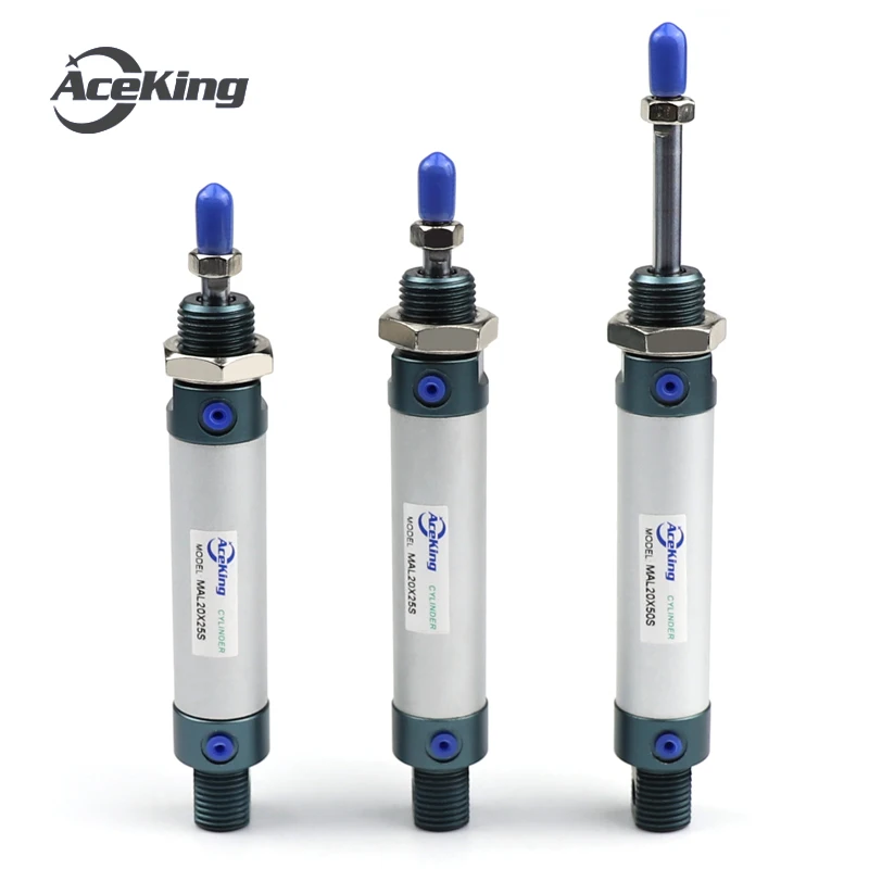 

Small mini aluminum alloy cylinder MAL 16X25X50X75X100X125X150X175X200 - CA in the circular cylinder MAL16X25 MAL16X50 MAL16X100