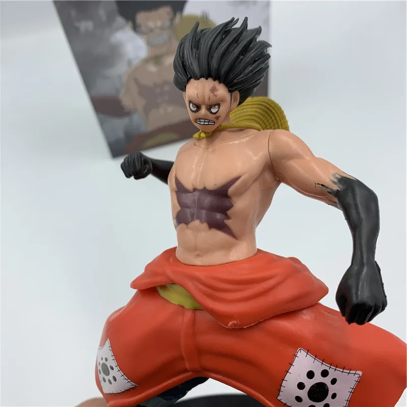 Luffy Samurai Haki Gear 4 Warrior Ver. Экшн фигурки из ПВХ Луффи боевой VS Kaido коллекционная игрушка