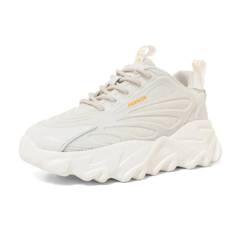 

2021 New Casual Shoes Women Chunky Sneakers Fashion Shoes for Women Spring Black Shoes Platform Sneaker Vulcanize Shoes