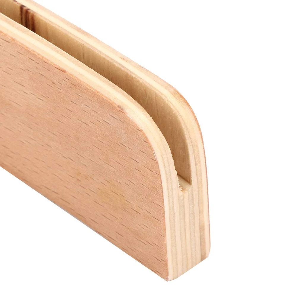 

2pcs Easy Apply Party Hands Free Curved Rack Game Wooden Home Lazy Poker Playing Card Holder Entertainment Kids Adults Portable