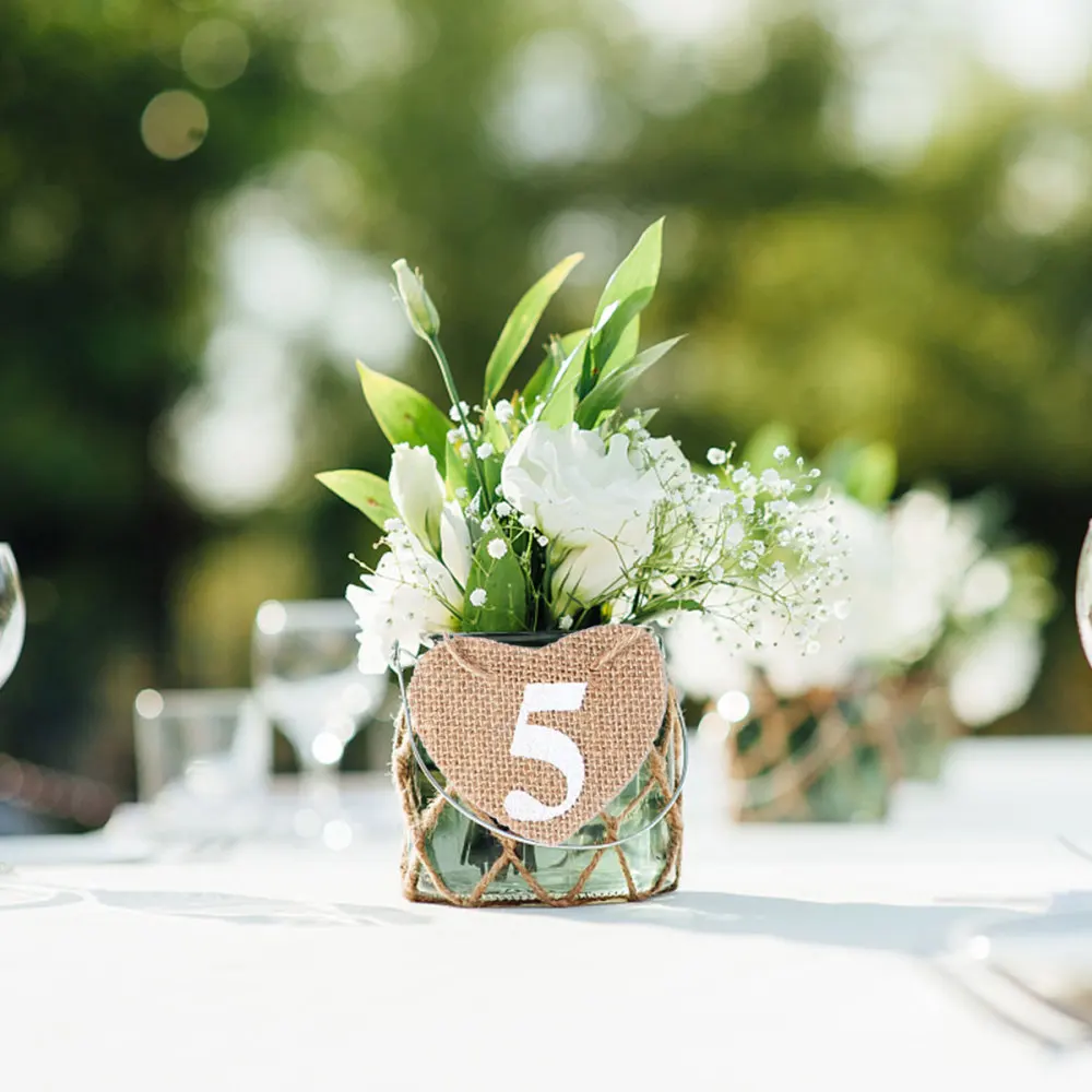 

10Pcs Seat Cards Party Number Table Cards Seating Signs Hotel Reserved Cards