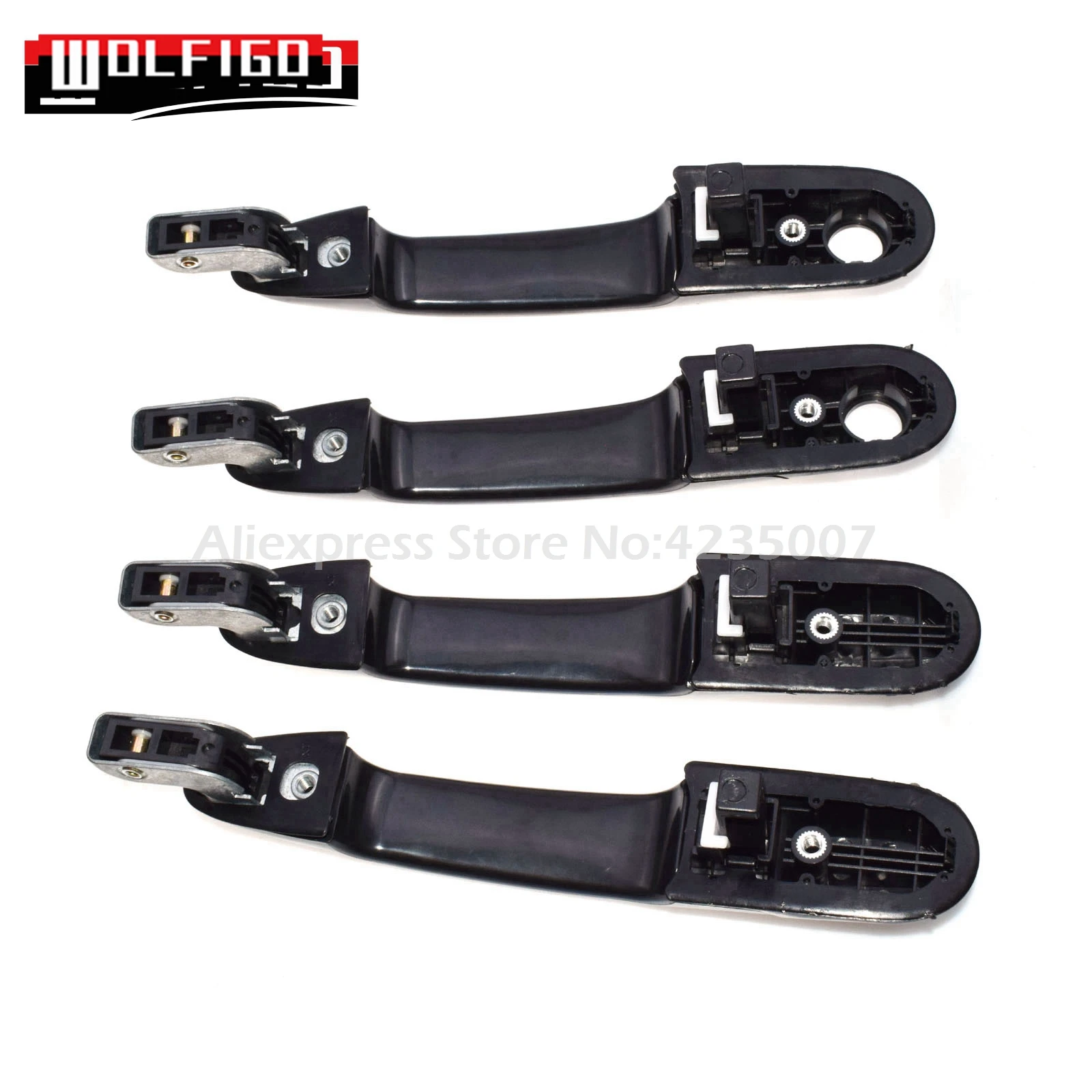 Новая Наружная ручка двери WOLFIGO для Hyundai Tucson 2005 06 07 08 2009 82650 2E020 CA/82660 CA|Внешние