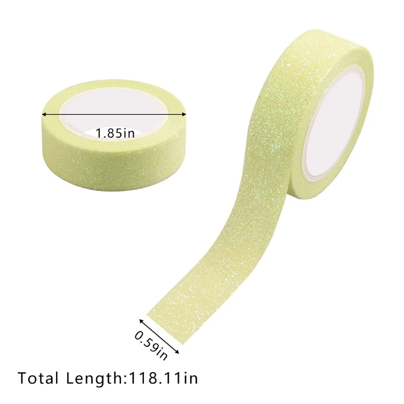 

Tape Sets 12 Rolls with Various Colors Decorative Tapes for DIY Crafts and Decor