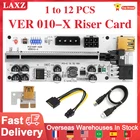 6-12 шт., подъемник VER 010X, USB 3,0, PCI-E, подъемник, PCI Express, 1X до 16X, графическая карта, удлинитель кабеля, карта расширения для майнинга