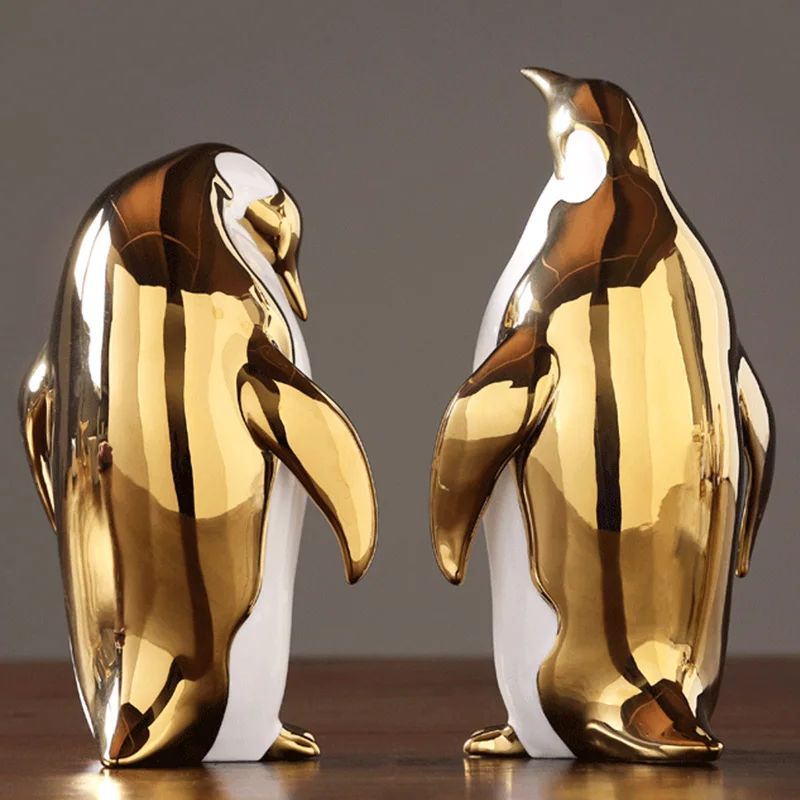 Новинка золотистая керамическая искусственная кожа в скандинавском стиле