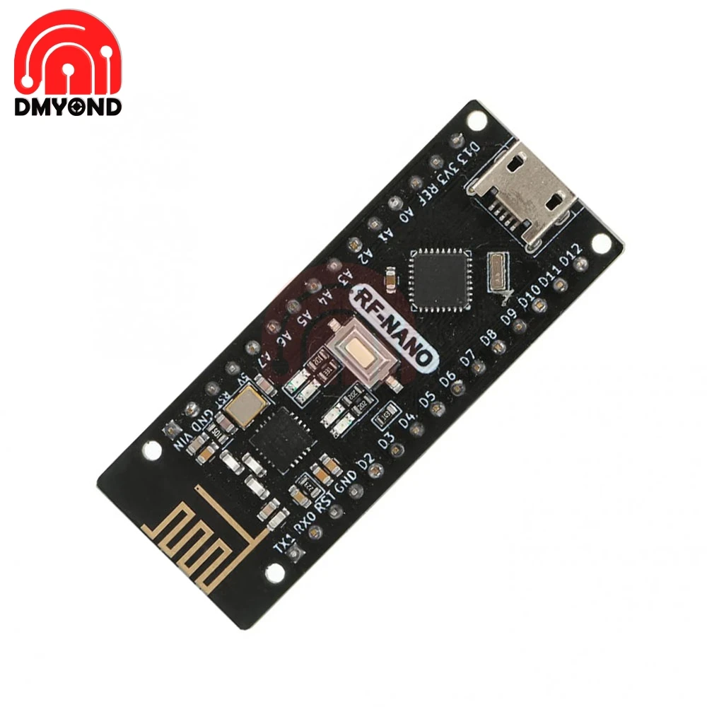 Nano V3.0 CH340G NRF24l01 Беспроводная плата разработки Micro USB интегрированная беспроводная