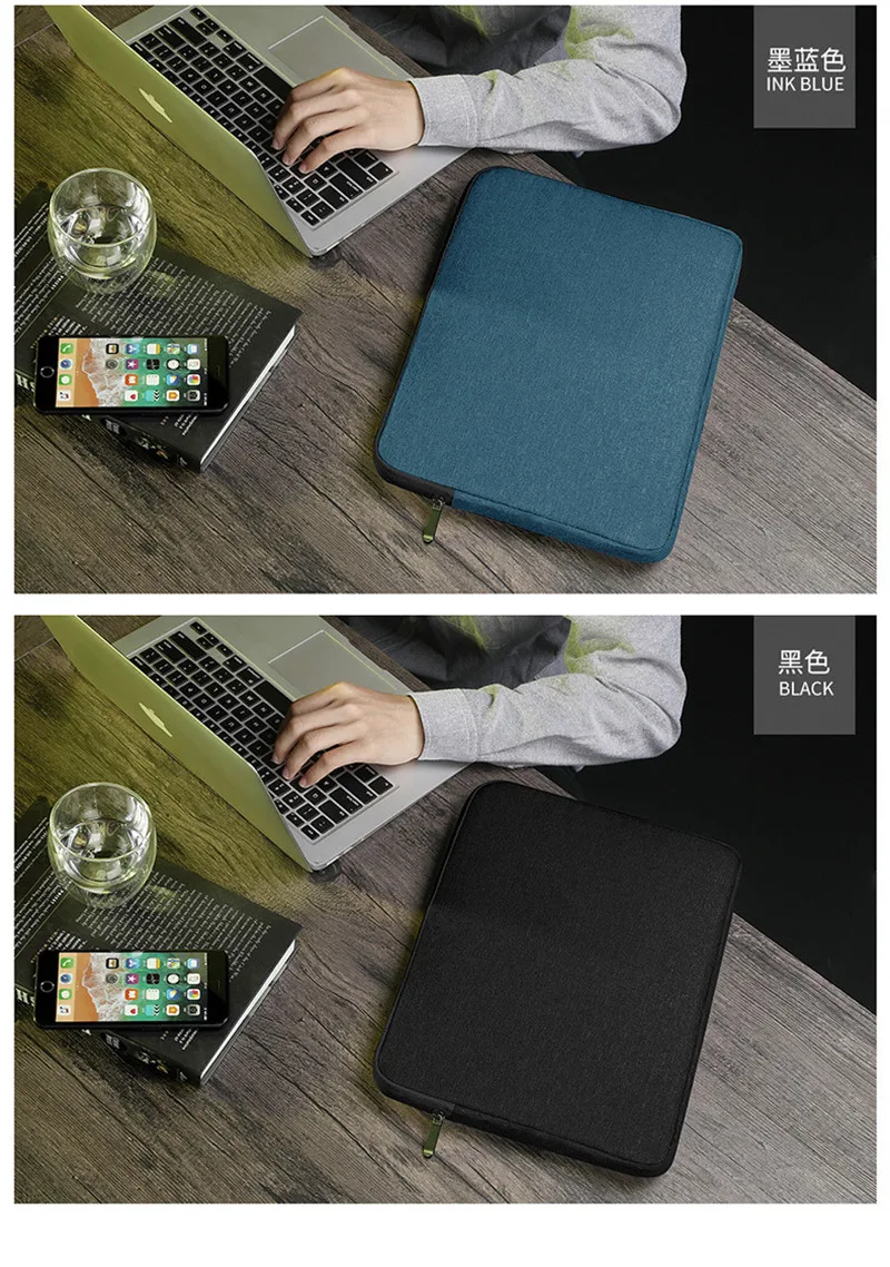 Сумка для ноутбука для Macbook Air Pro retina 13,3 15,6 дюймов ноутбук-рукав-сумка чехол для планшетного ПК чехол для Asus Air hp Dell