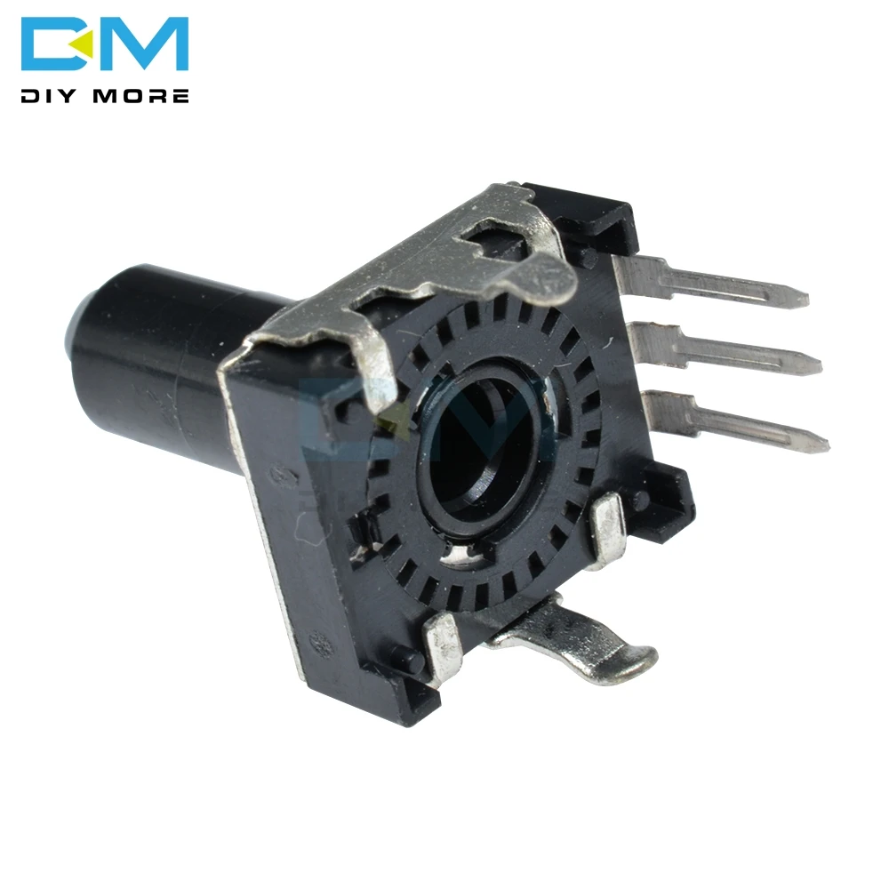 Роторный энкодер EC12 аудио цифровой потенциометр с ручкой постоянный ток 5 В 10 мА