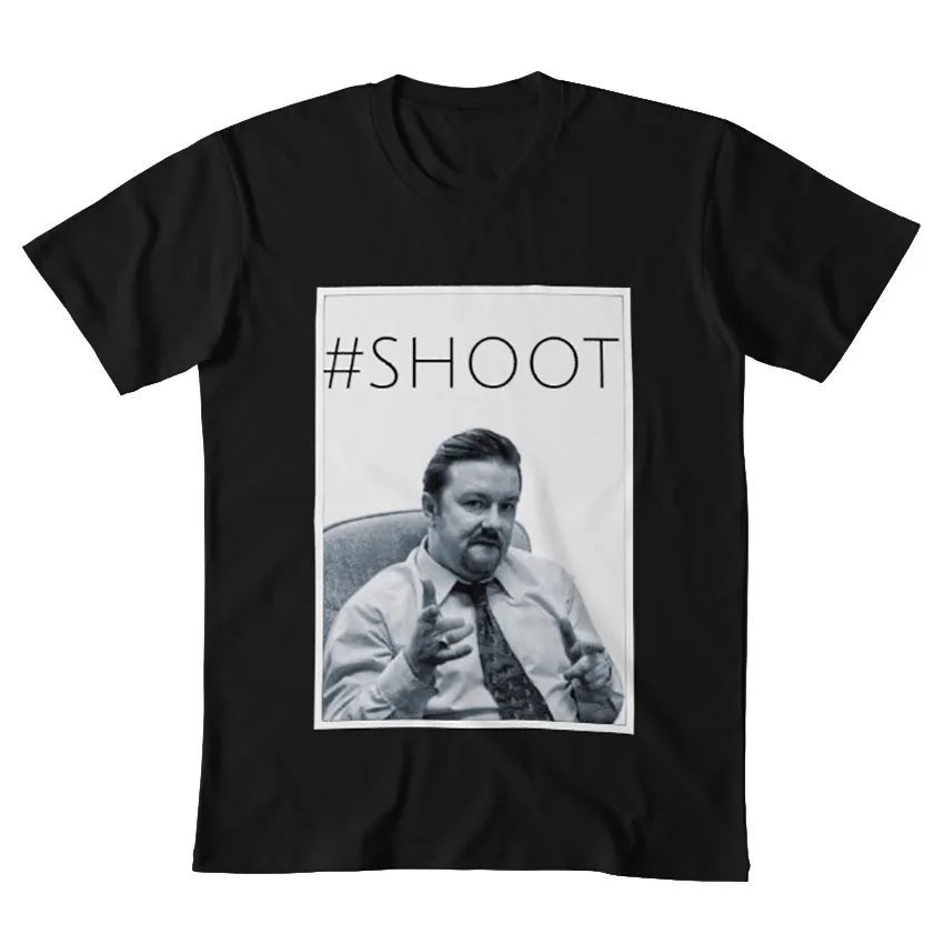 # SHOOT футболка david brent ricky gervais the office wernham hogg | Мужская одежда
