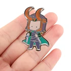 DZ2418 новый милый оригинальный эмалированный значок, фотобулавка, мультяшный праздничный значок, рюкзак, украшение, ювелирные изделия, аксессуары в подарок