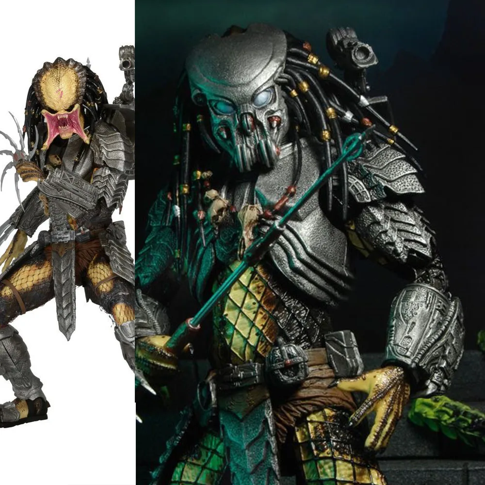 Фигурка Alien Predator Series кельтская/Строительная подвижная Высота 18 см 7 дюймов для