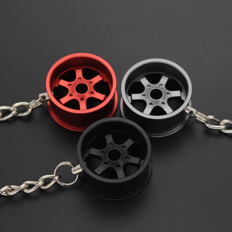 Брелок для ключей, брелок для ключей в виде обода, карабин для ключей, автомобильные аксессуары, гаджеты, держатель для ключей