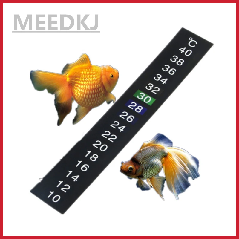 Цифровой аквариумный термометр на клейкой основе для холодильника меняет цвет и