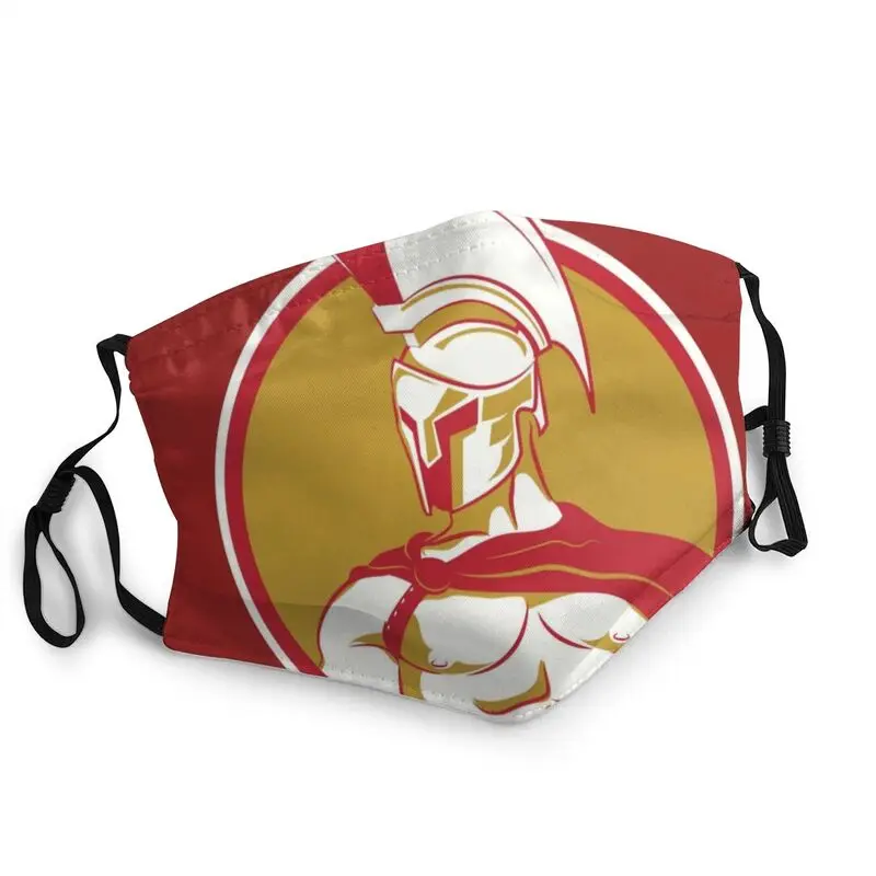 

Warrior From Sparta Mask Anti Dust Reusable Spartan Face Mask Protection Cover Unisex Respirator Mouth-Muffle