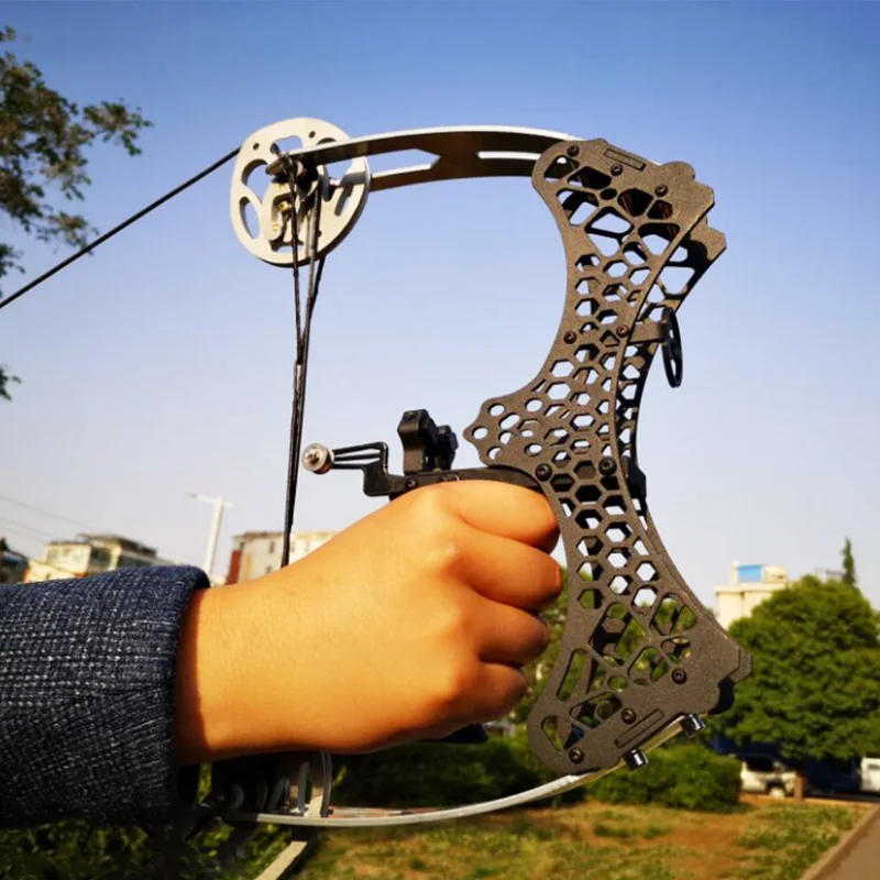 Стрельба из лука импортный стальной лук 35 фунтов мини-ручка для охоты рыбалки