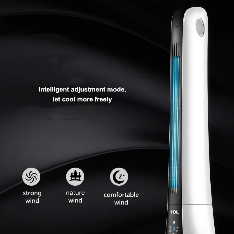 Электрический вентилятор для дома напольный с вибрационной головкой