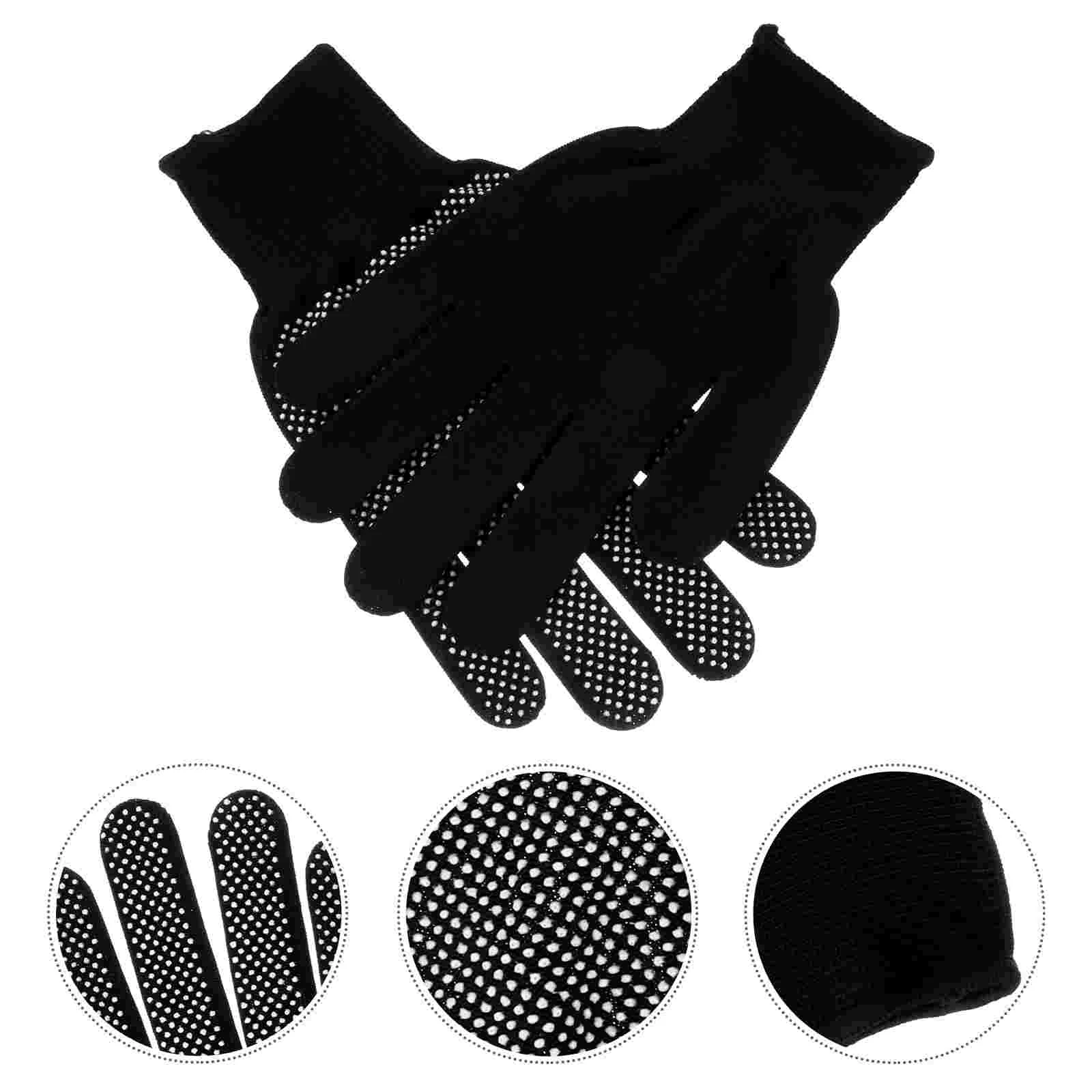 

12 Pairs Non-Skid Protective Cover Mitten for Work (Random Color)