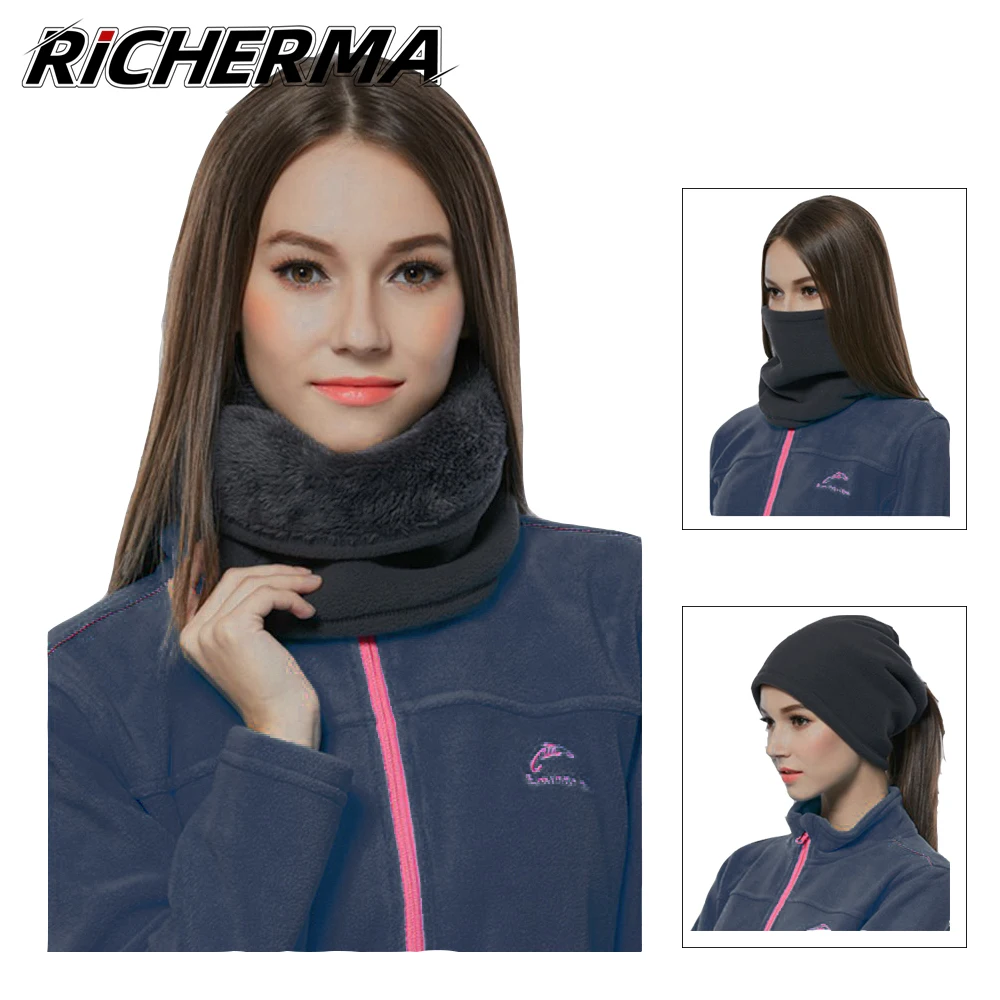 Женская мотоциклетная маска для защиты лица ветрозащитная термомаска шеи