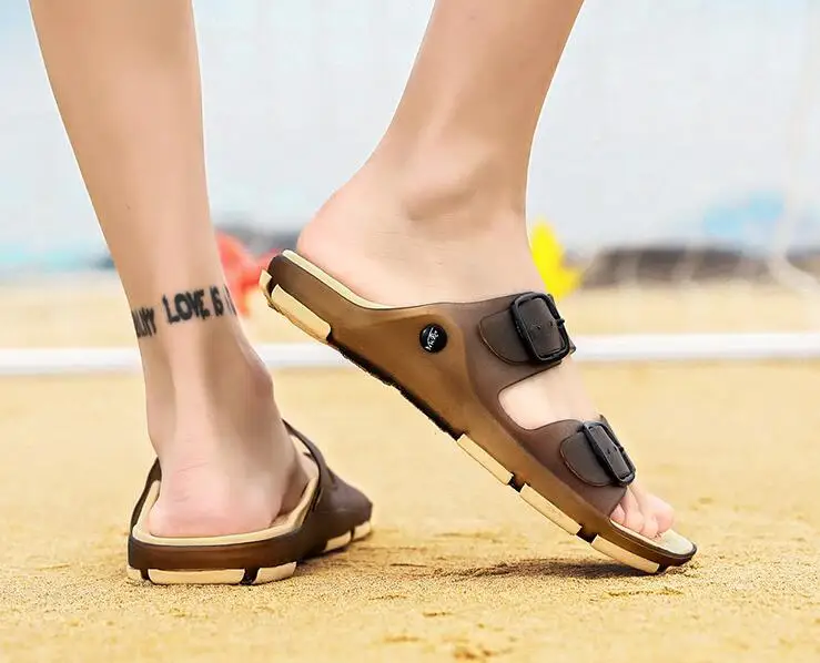 Модные летние шлепанцы Мужские Модель 2020 года Женские и мужские Пара мягких