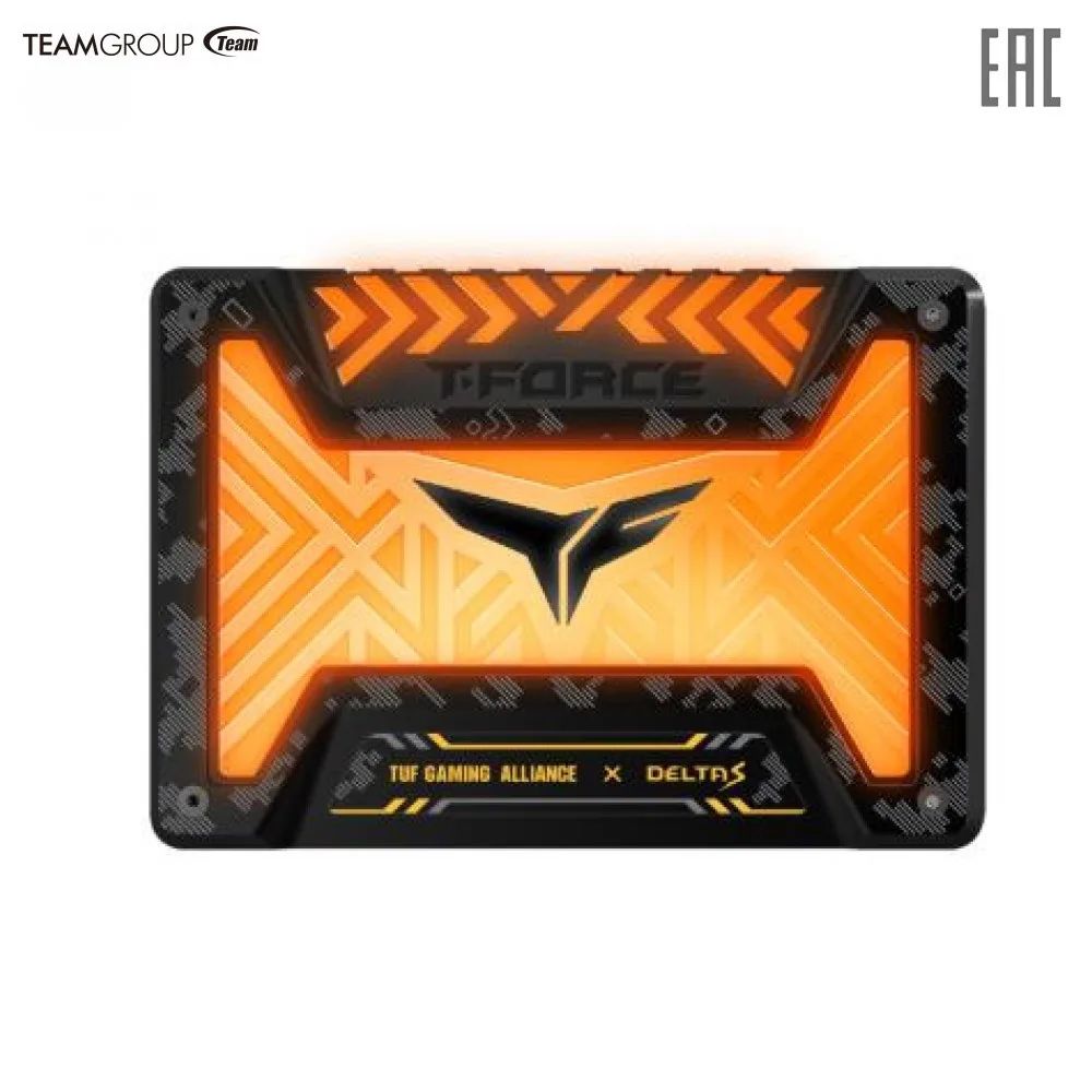 SSD жесткий диск Team Group T-FORCE SATA2.5&quot 1TB DELTA S TUF BLACK T253ST001T3C312 | Компьютеры и офис