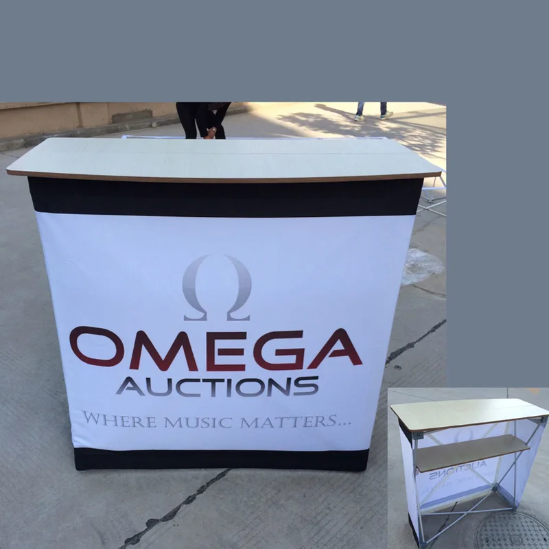 10 'портативный тканевый прямой выдвижной стенд выставки для торговых шоу