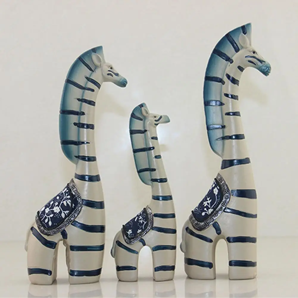 

Скандинавские фигурки животных из Ins ZebraResin, украшения, модель животного, настольное украшение, аксессуары для украшения дома