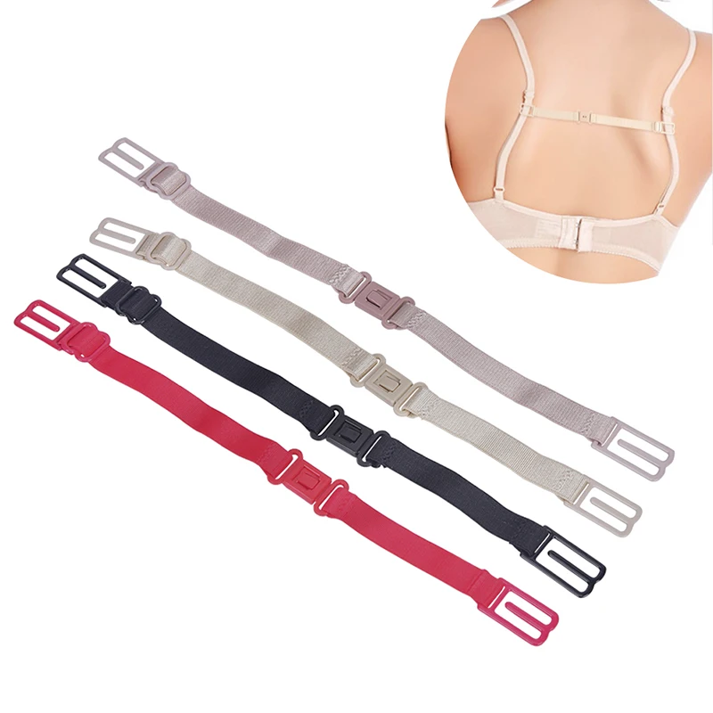 

Женские нескользящие ремни для бюстгальтера, регулируемый пояс-держатель с застежками сзади, эластичные женские аксессуары из полиэстера