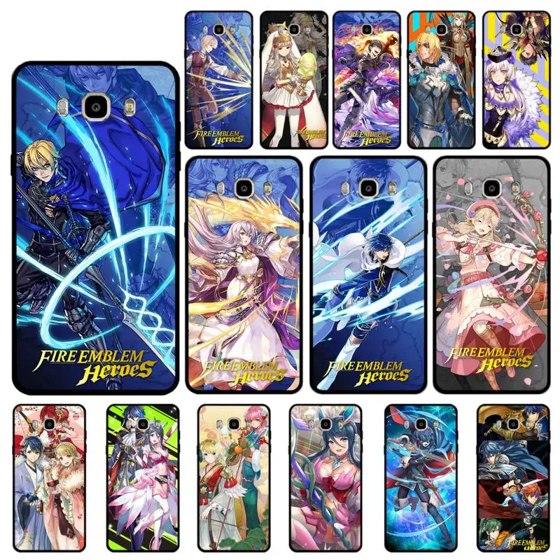 

YNDFCNB Fire Emblem Heroes Phone Case for Samsung J 4 5 6 7 8 prime plus 2018 2017 2016 J7 core