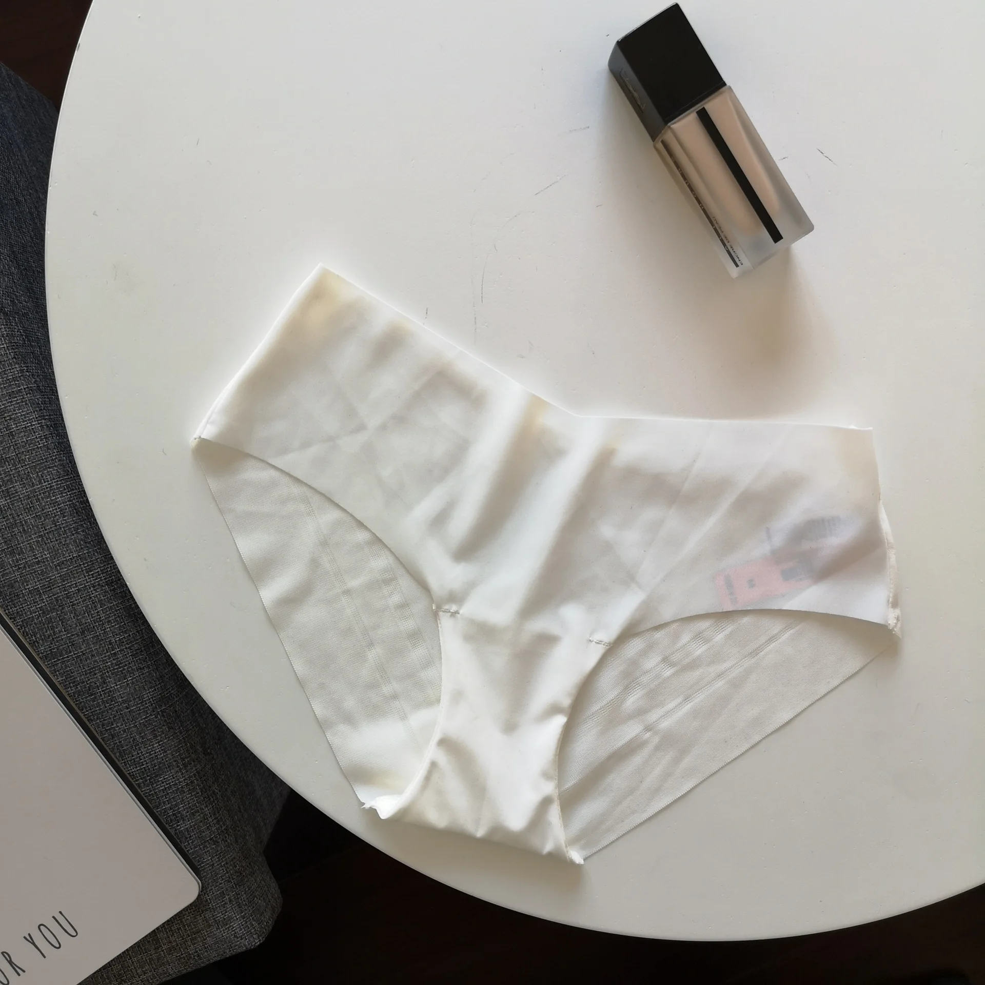 SP& CITY, женское однотонное нижнее белье, Ice Silk, полосатые прозрачные трусики, сетчатые бесшовные трусы, сексуальные микро-стринги, нижнее белье