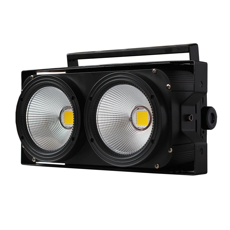 Светодиодный сценический светильник 2 шт. глаза 2x100 Вт DMX512 эффект освещения сцены