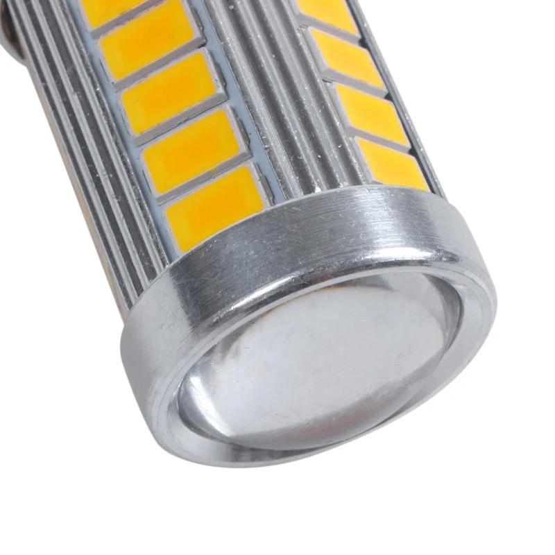 4 шт. Автомобильные светодиодные лампы 1156PY BAU15S PY21W 33SMD | Автомобили и мотоциклы