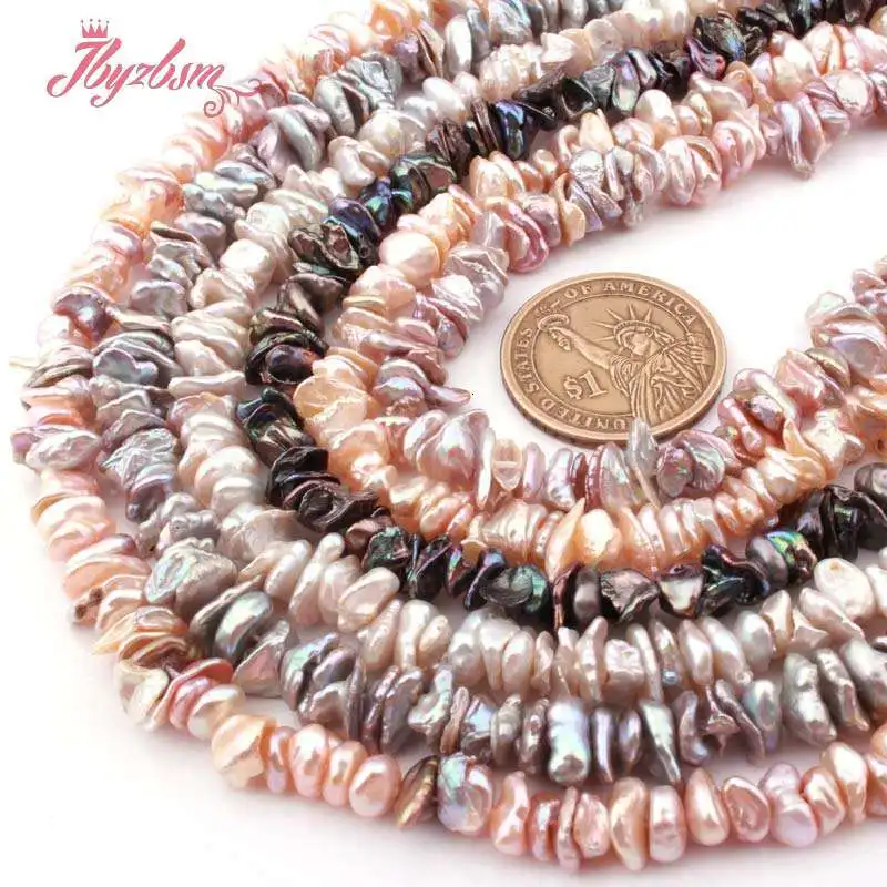 5x10 мм реборн Кеши нерегулярные Heishi пресноводный жемчуг бусина, натуральный камень бусины для DIY ожерелье ювелирных изделий 1"