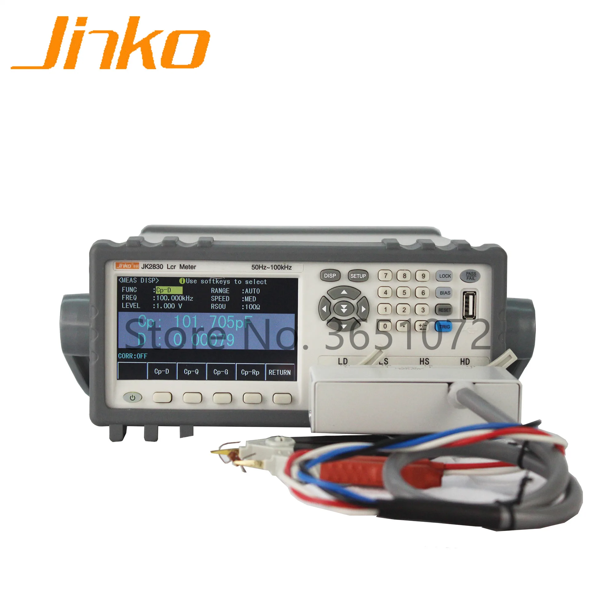 JK2830 LCR метр 50 Гц 100 кГц с 34 частотными точками RLC метр|Измерители сопротивления| |