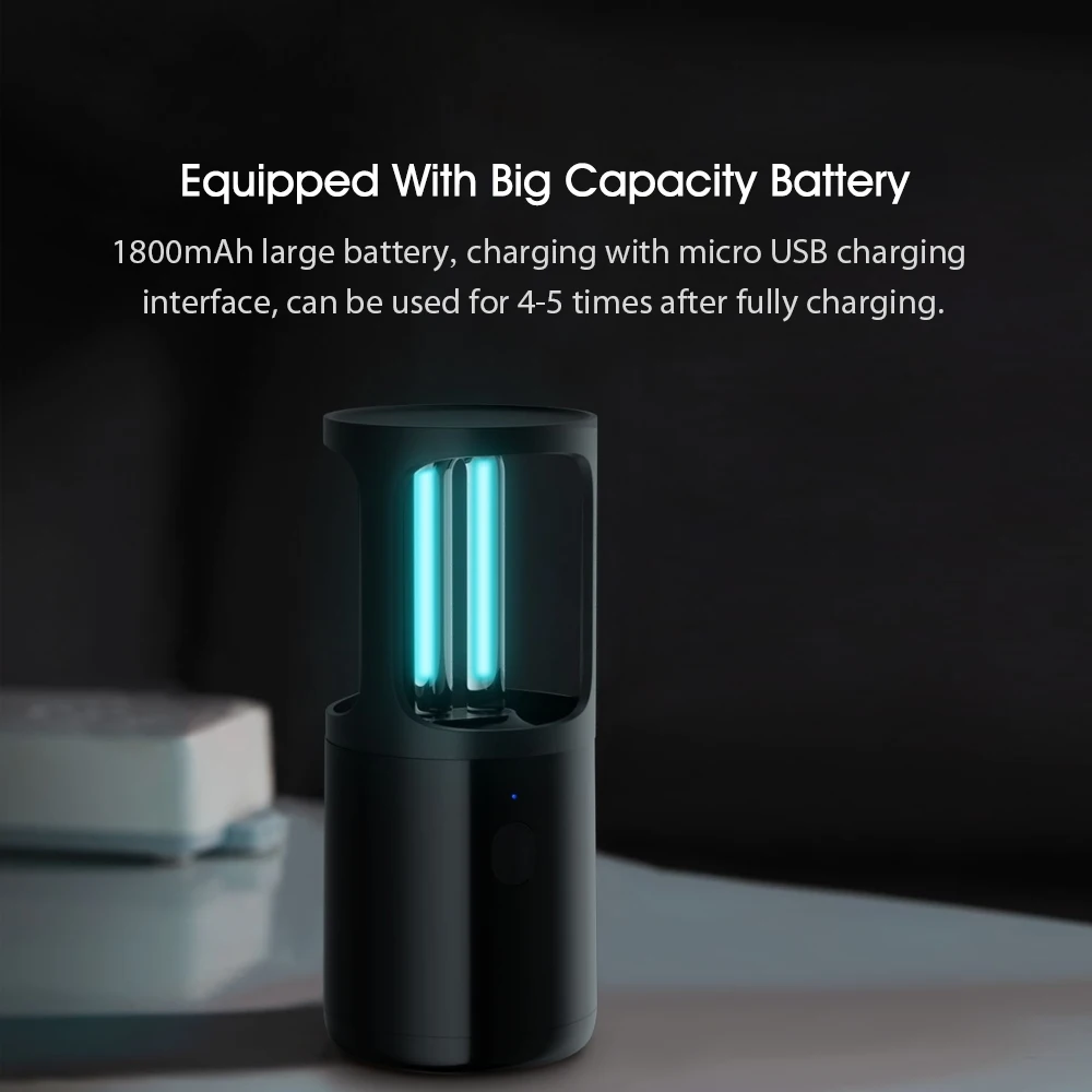 Оригинальная бактерицидная лампа Xiaomi Xiaoda UVC озоновая стерилизационная трубка