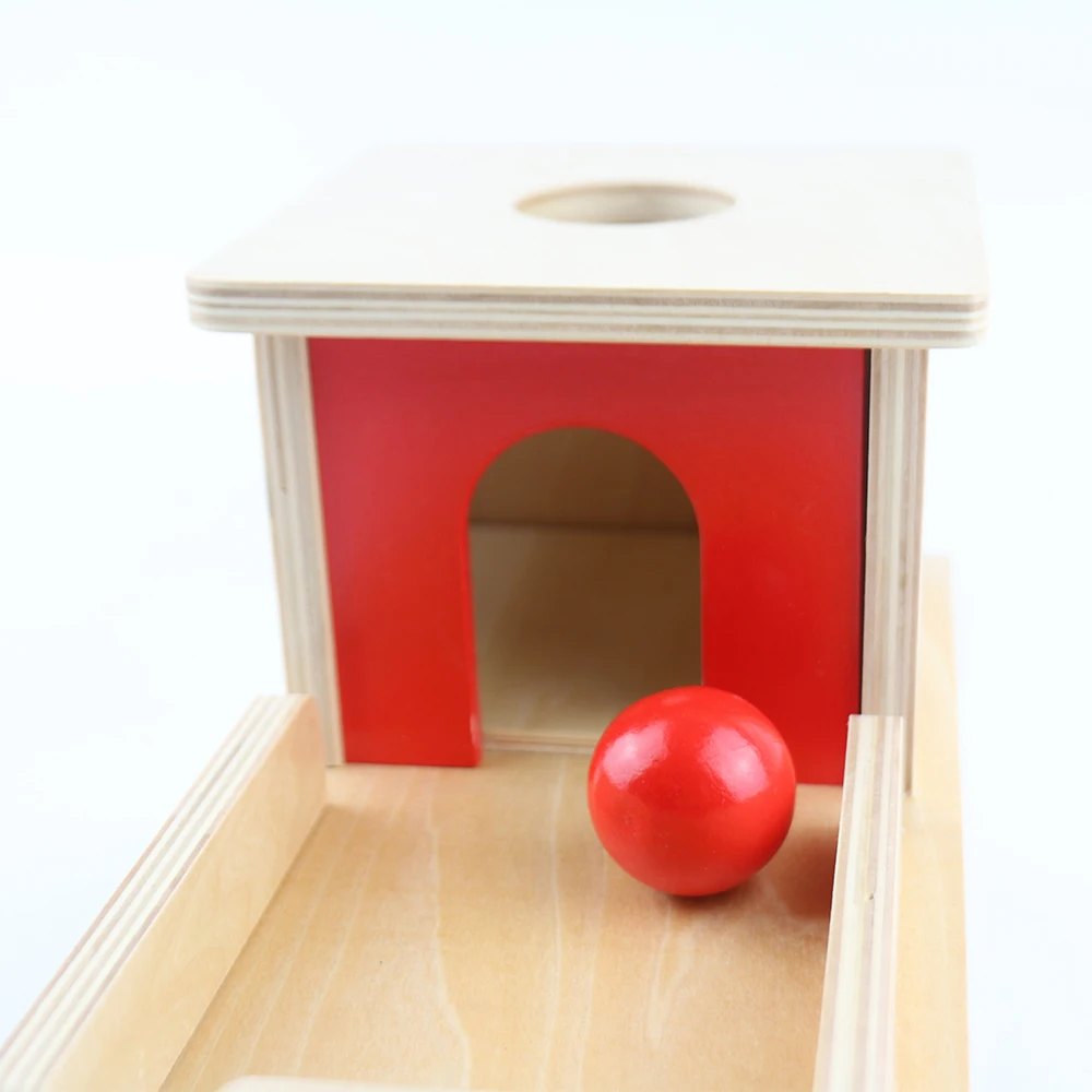 Игрушки Монтессори детский деревянный шар строительные материалы сенсорные