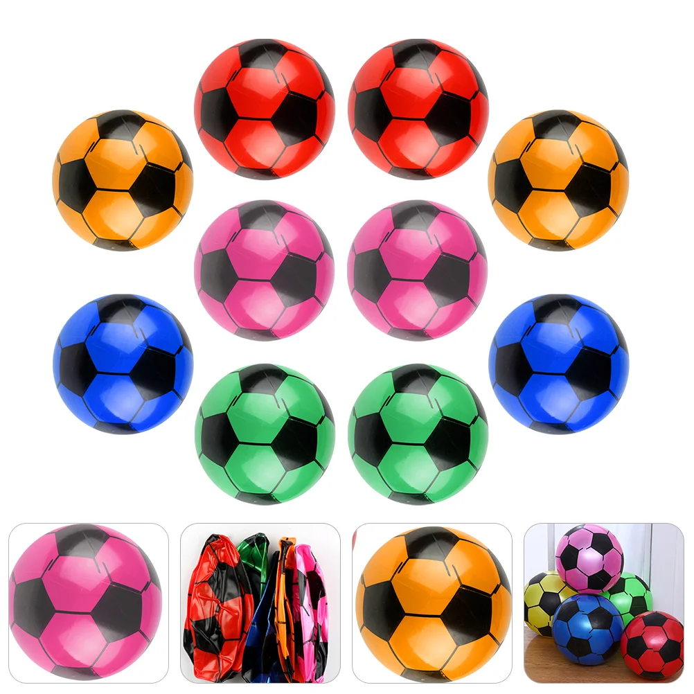 

10Pcs Wear-resistant Toys Plaything Children Small Balls Inflatable Sports Balls
