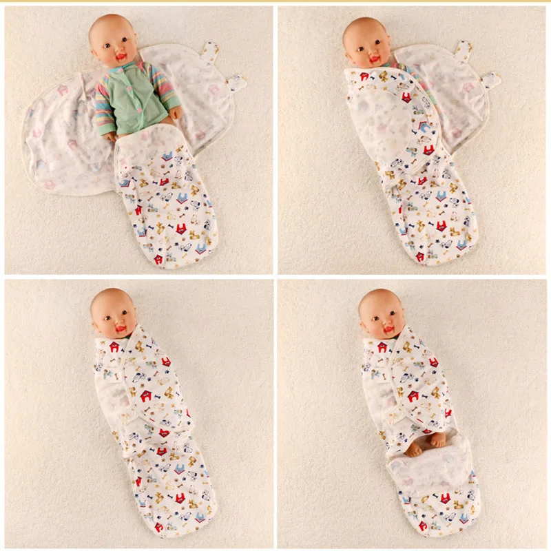 Весенне летний стиль 100% хлопок детский спальный мешок с животным принтом детская