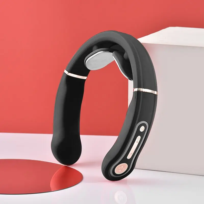 

Умный массажер для шеи и плеч, Электрический импульсный массажер для шейного позвонка, портативный нагревательный инструмент для облегчен...