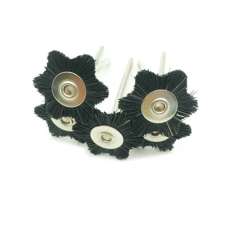 Щетка для полировки волос шестигранная 2 35 мм 20 шт./лот|Стомотологические сверла и