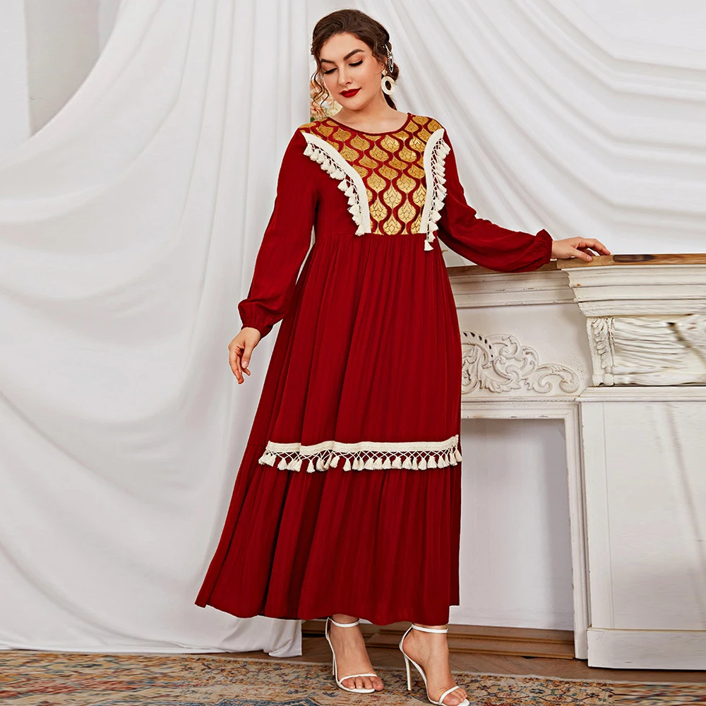 Женское длинное платье мусульманский хиджаб Дубай|Мусульманская одежда| |