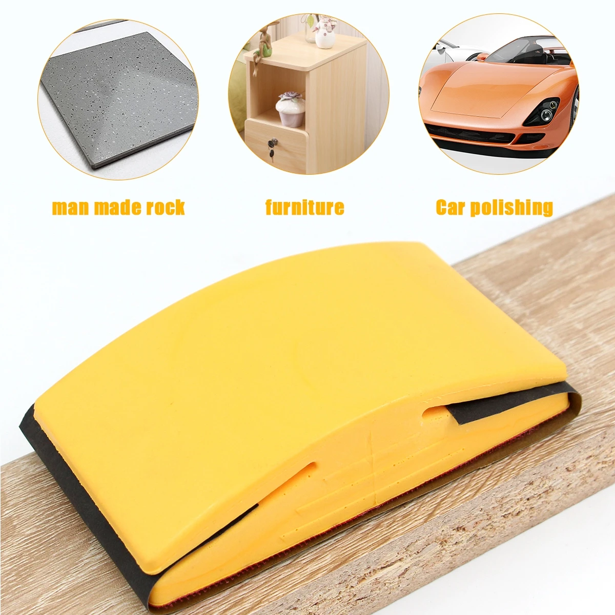 5 дюймовые ручные шлифовальные клейкие полировка дисков диски самоклеящиеся