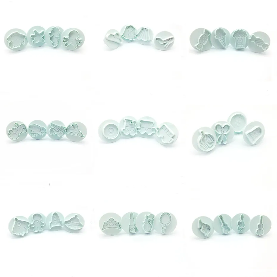 

Пружинный резак для печенья, 9 видов, для самостоятельной сборки, транспортировки, музыки, астронавта, печенья, Пластиковая форма для макияж...